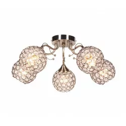 Lampa sufitowa COREA-5 AB antyk 5xE27 Vitalux