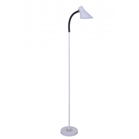 Lampa podłogowa FL-3208C biała E27 Vitalux