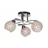 MALDIVE-3 CR chrome 3xE27 ceiling lamp Vitalux