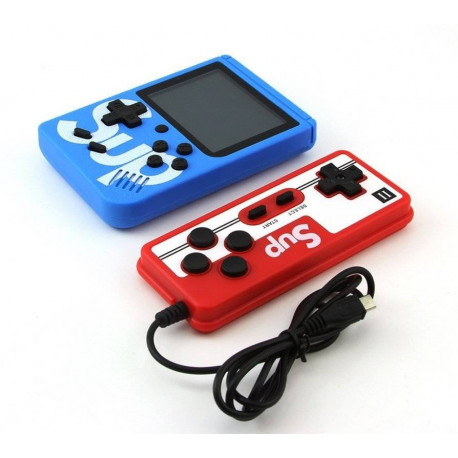 Mini konsola do gier RETRO + pad 400 gier 3.0 BLUE-8391