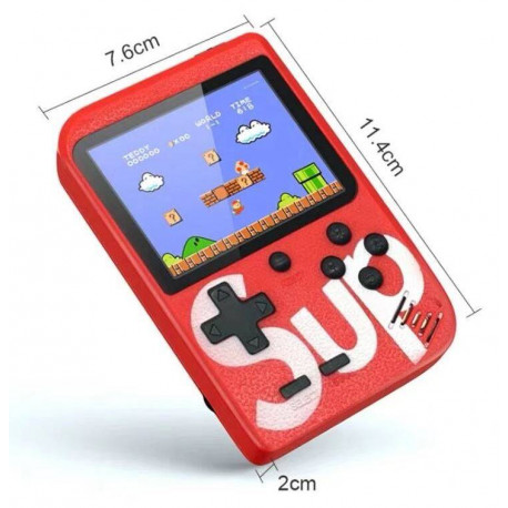 Mini konsola do gier RETRO + pad 400 gier 3.0 BLUE-8391