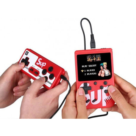 Mini konsola do gier RETRO + pad 400 gier 3.0 BLUE-8391