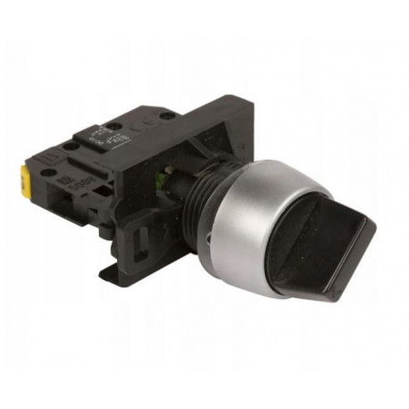 Przełącznik dwupol. z piork. czarn. ST22Pcz-10-2661