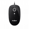 Wired optical mouse USB black Rabel