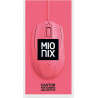 Wired pink USB gaming mouse MONIX
