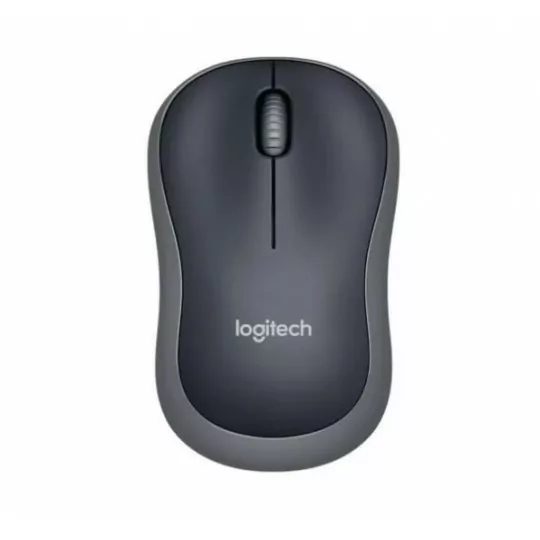 Logitech optical wireless mouse nano grey