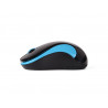 Wireless computer mouse black and blue USB A4TECH