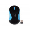 Wireless computer mouse black and blue USB A4TECH