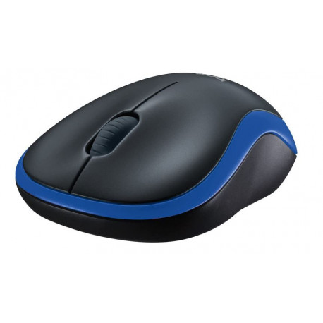 Mysz optyczna bezprzewodowa nano USB niebieska Logitech