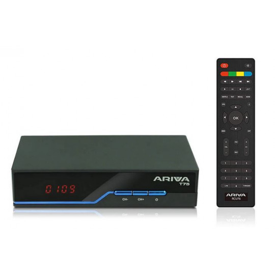 ARIVA T75 DVB-T/T2 HEVC H.265 Tuner Decoder