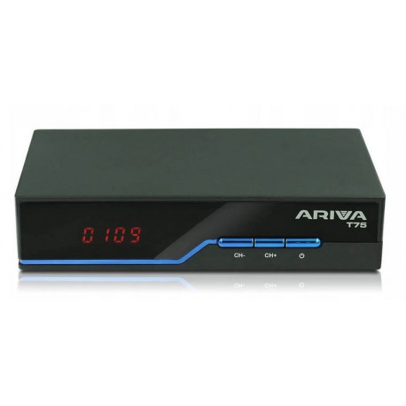 Tuner Dekoder ARIVA T75 DVB-T/T2 HEVC H.265