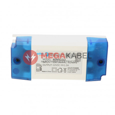 Zasilacz 12V 1A IP20 ADMX1212 12W Adler