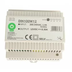 DIN power supply 12V 8.3A...