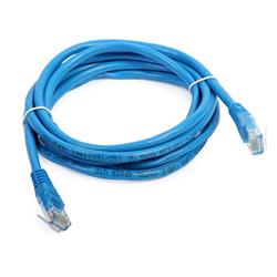 Patchcord UTP kat.5e 2,0m niebieski/szary-8483