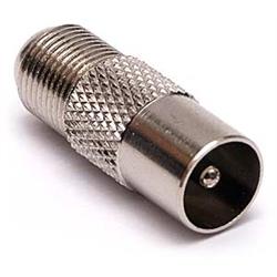 Transition socket F - male...