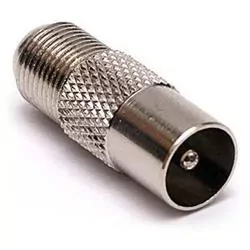 Transition socket F - male...