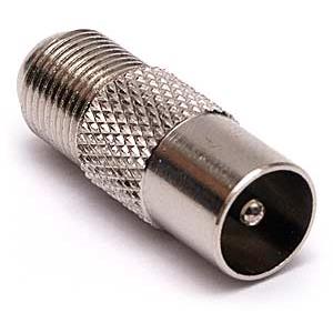 Przejście gniazdo F-wtyk antenowy męski E8260-5533