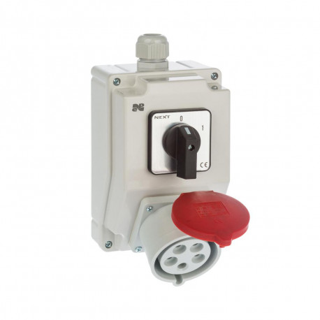 Zestaw instalacyjny z gniazdem 32A 5P RS-Z (0-1) ELEKTROPLAST