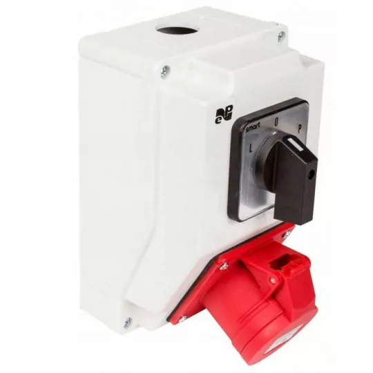 Installation kit with 16A 4P RS-Z socket (L-0-P) ELEKTROPLAST NASIELSK