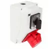 Installation kit with 16A 4P RS-Z socket (L-0-P) ELEKTROPLAST NASIELSK