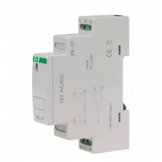 F&amp;F electromagnetic relay PK-1P 16A 12V AC/DC