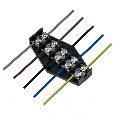 Pierścień rozgałęźny 5x16mm czarny 0966-00 ELEKTROPLAST NASIELSK