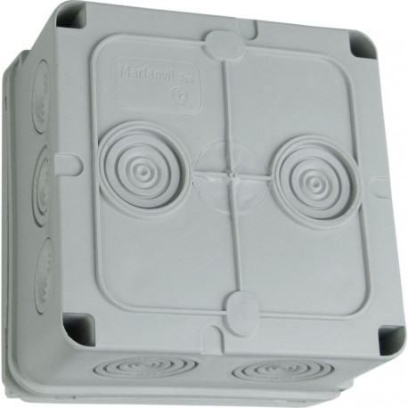 Puszka hermetyczna 005.CS 100x100x50 IP65 Marlanvil