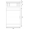 Rozdzielnica modułowa 2x12 podtynkowa SRp-24/B 2.15 ELEKTROPLAST OPATÓWEK