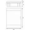 Rozdzielnica modułowa 2x12 podtynkowa SRp-24/B 2.15 EPO