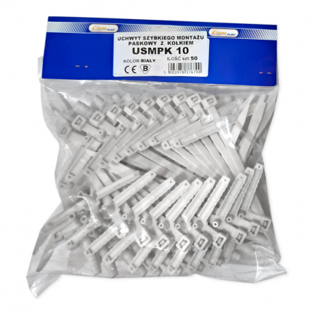 Uchwyt paskowy z kołkiem (op.50szt.) USMPK-10-2143