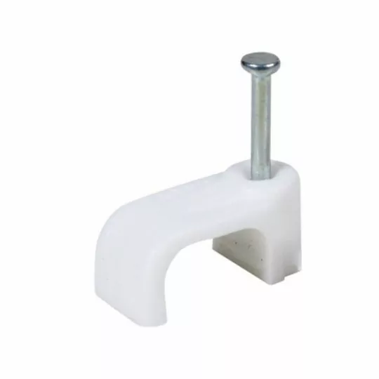 Cable holder YDYp 3x2.5 FLOP-13/7 100 pieces white ElektroPlast Opatówek Cable holder YDYp 3x2.5 FLOP-13/7 100 pieces white ElektroPlast Opatówek