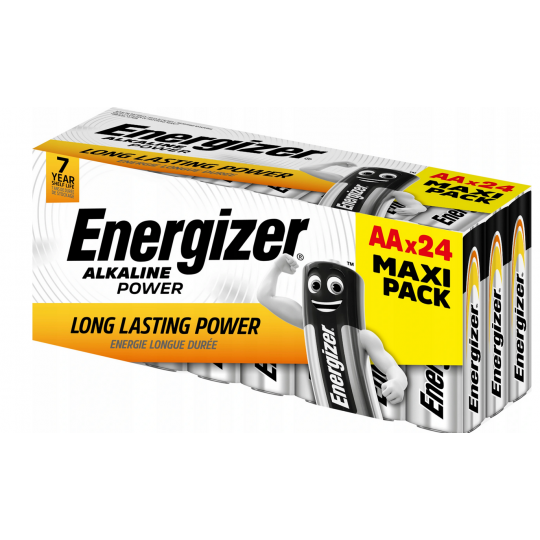 Batteries set LR06 AA blister 24 pieces Energizer