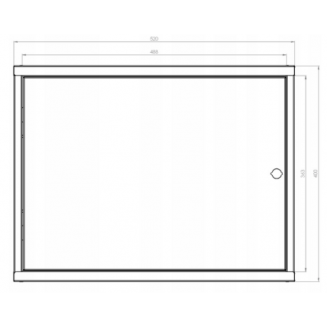 Obudowa metalowa TPR-5 520x400x140mm DIPOL