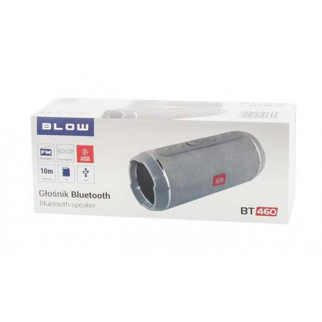 Głośnik bluetootch BT460 szary 2x10W Blow