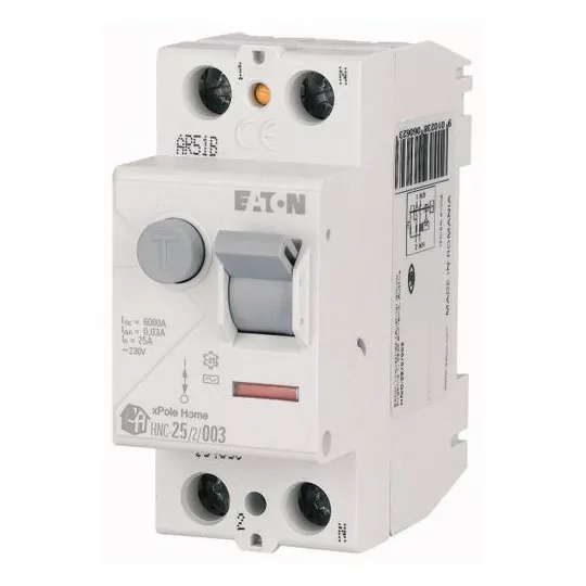 Residual current circuit breaker 2P HNC-25/2/003 Eaton