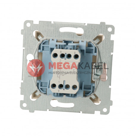 Simon54 Łącznik schodowy podświetlany DW6L.01/41 beżowy