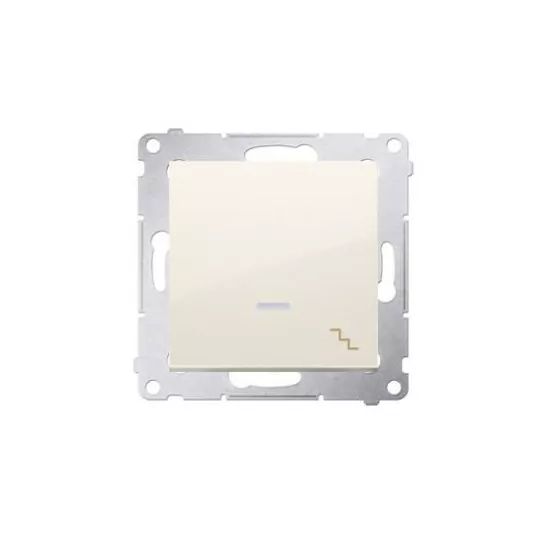 Simon54 Łącznik schodowy podświetlany DW6L.01/41 beżowy