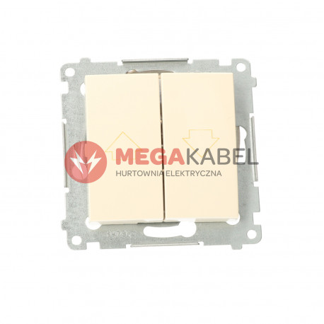 Simon54 Łącznik żaluzjowy pojedynczy DZW1.0/41 beżowy