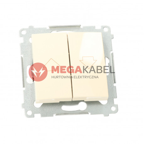 Simon54 Łącznik żaluzjowy DZP1.01/41 kremowy