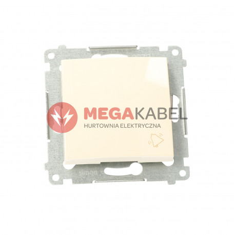 Simon54 Przycisk "dzwonek" DD1.01/41 beżowy