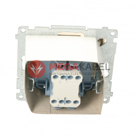 Simon54 Przycisk "dzwonek" DD1.01/41 beżowy