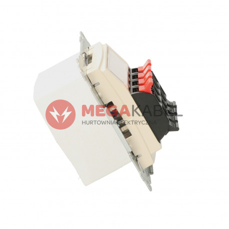 Simon54 Gniazdo głośnikowe 4-krotne DGL34.01/41 beżowe