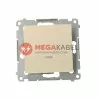 Simon54 single-pole illuminated switch DW1L.01-41 beige SIMON