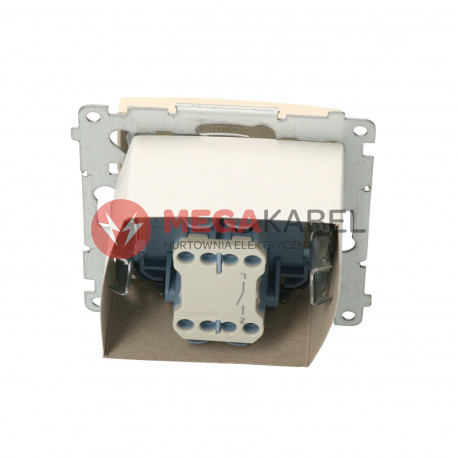 Simon54 Łącznik jednobiegunowy DW1.01-41 beżowy