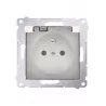 Simon54 Socket with grounding and flap DGZ1BZ.01/41A beige