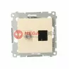 Simon54 SAT+RJ45 socket DASFRJ45.01/41 beige