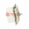 Simon54 SAT+RJ45 socket DASFRJ45.01/41 beige