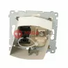 Simon54 SAT+RJ45 socket DASFRJ45.01/41 beige