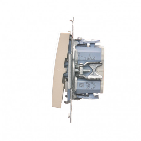 Simon54 Łącznik krzyżowy podwójny DW7/2.01/41 beżowy