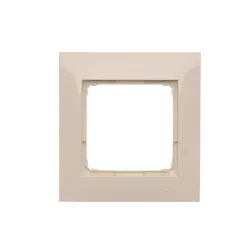 Simon54 Ramka 1-krotna DR1/41 beżowy